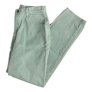 Vintage Wrangler Women's High Rise Straight Leg Dusty‎ Blue Jeans Size 10